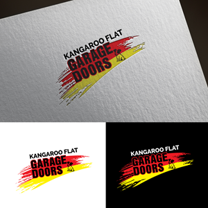 Logo Design by sankar999 for Kangaroo flat garage doors | Design: #36222058