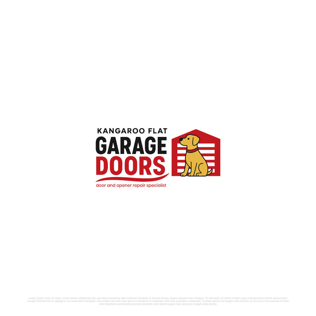 Logo Design by Kayla. for Kangaroo flat garage doors | Design #36222439