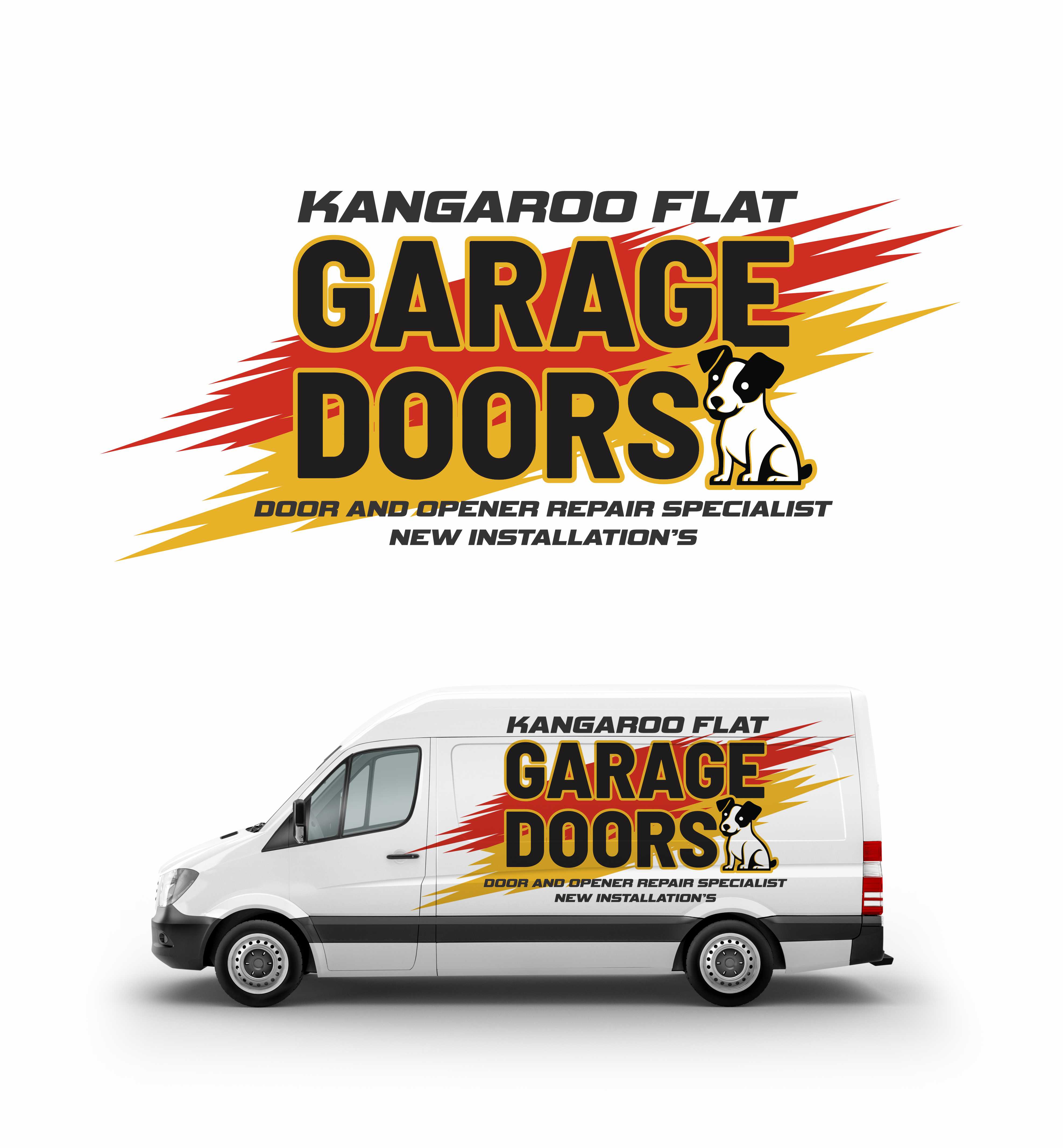 Logo Design by Djamdesign for Kangaroo flat garage doors | Design: #36225496