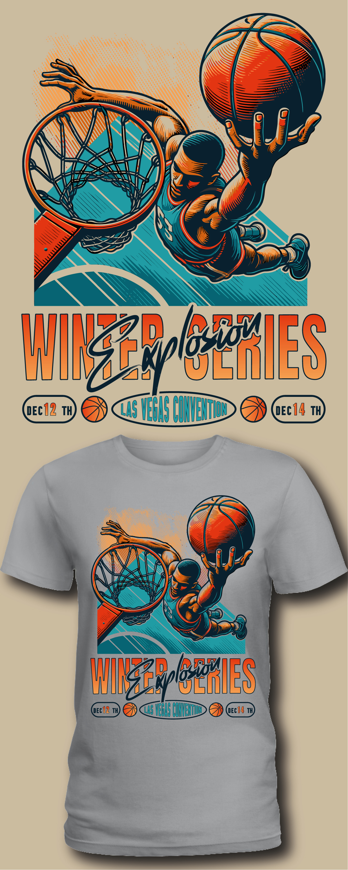 T-shirt Design by mounir.co for this project | Design #36224716