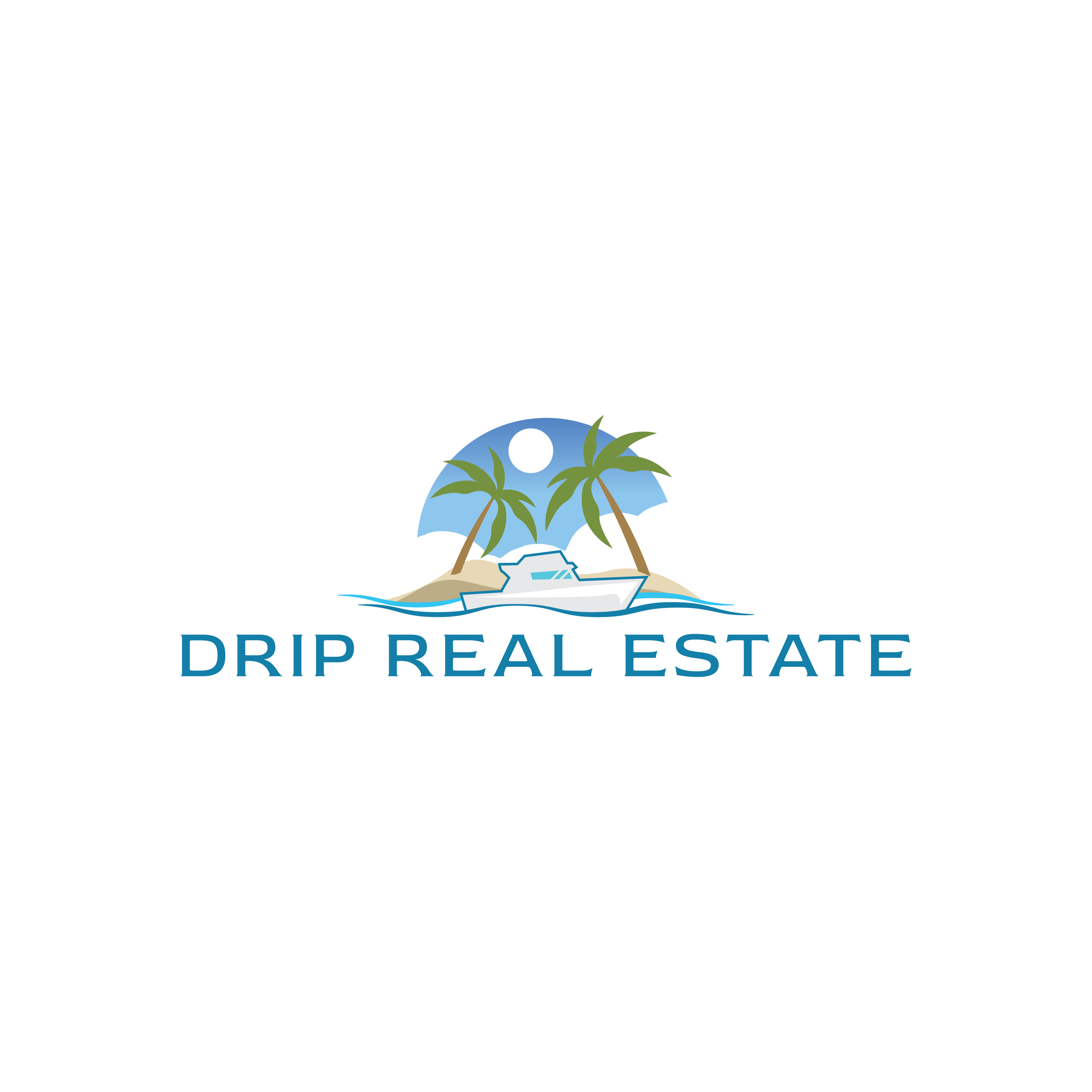 Logo Design by Jhannel55 for DRIP REAL ESTATE | Design #36265374