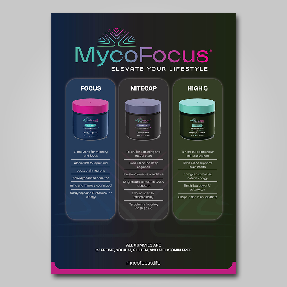 Design de Poster par YourLogoMaster pour MycoFocus | Design #36230084