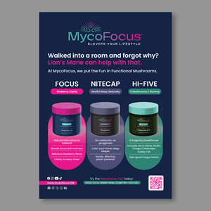 Design de Poster par Impressive Designs pour MycoFocus | Design #36228543