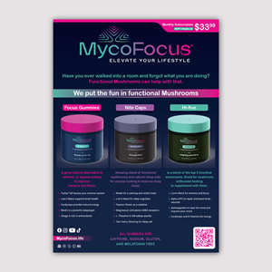 Design de Poster par Bidita Saha pour MycoFocus | Design : #36229619