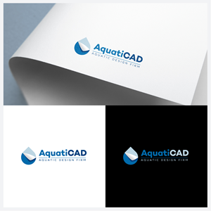aquatic designer and consulting firm logo