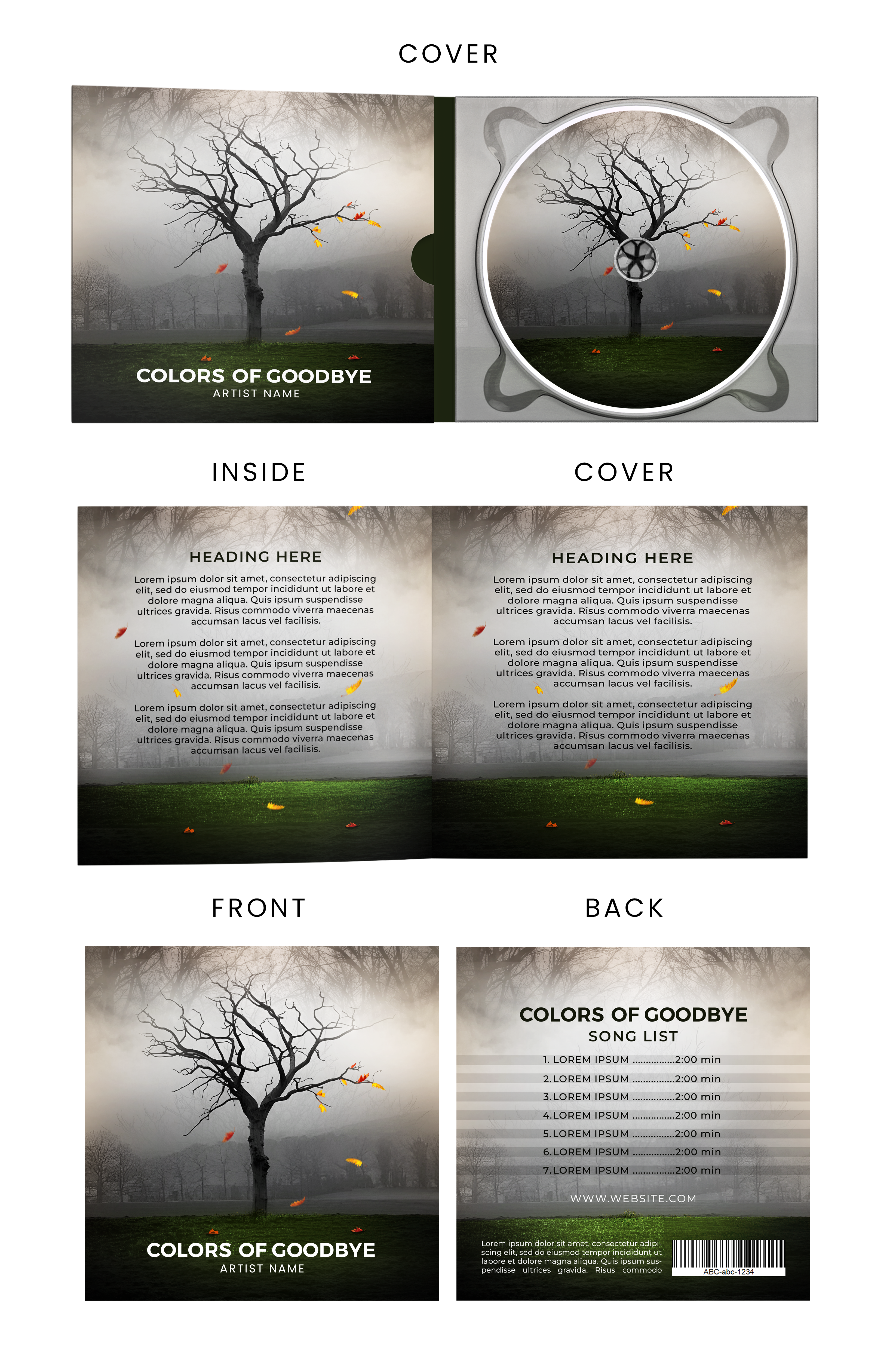 CD Cover Design by designcircle for White Space Inc. | Design #36269154