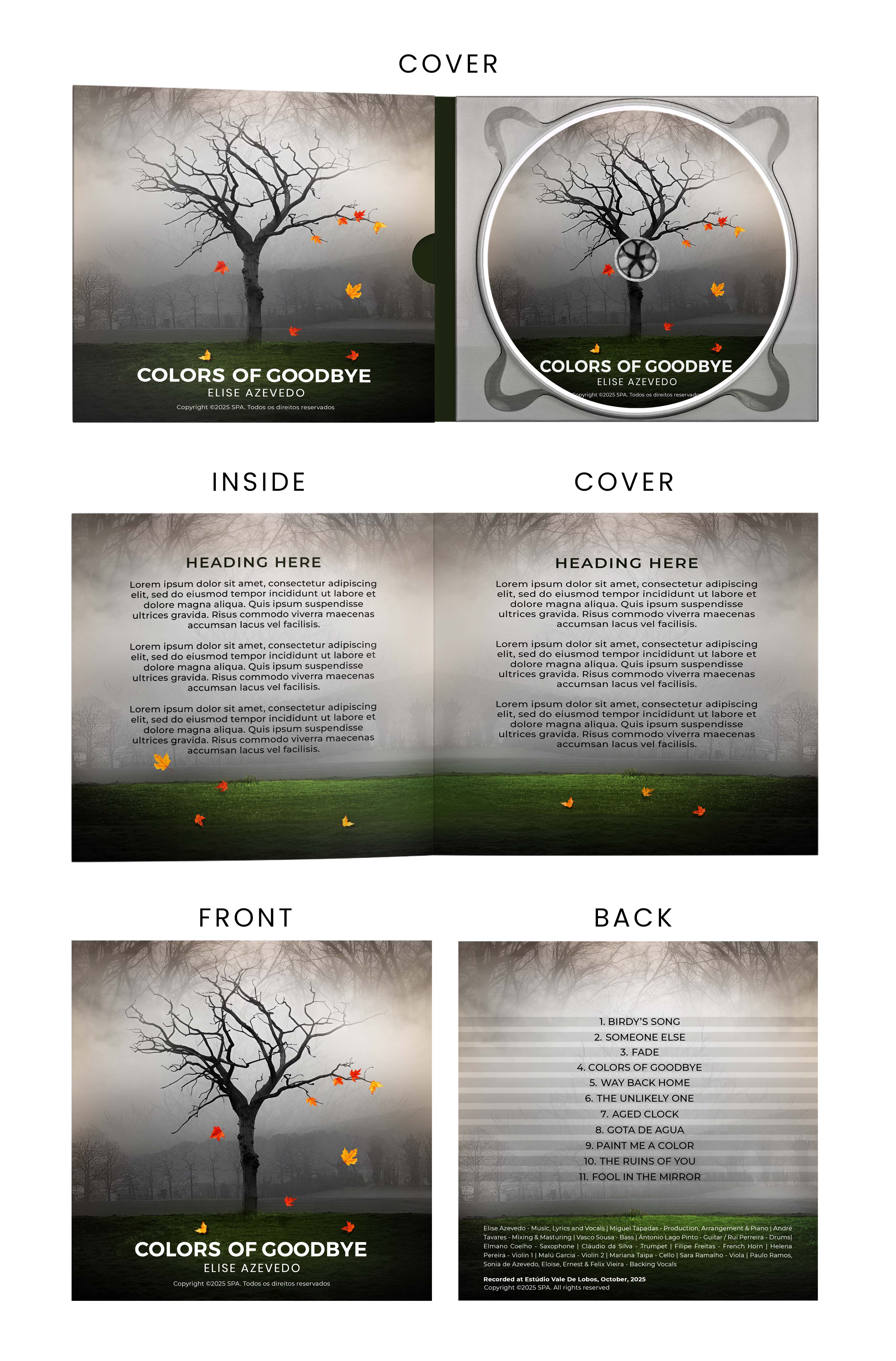 CD Cover Design by designcircle for White Space Inc. | Design #36305006