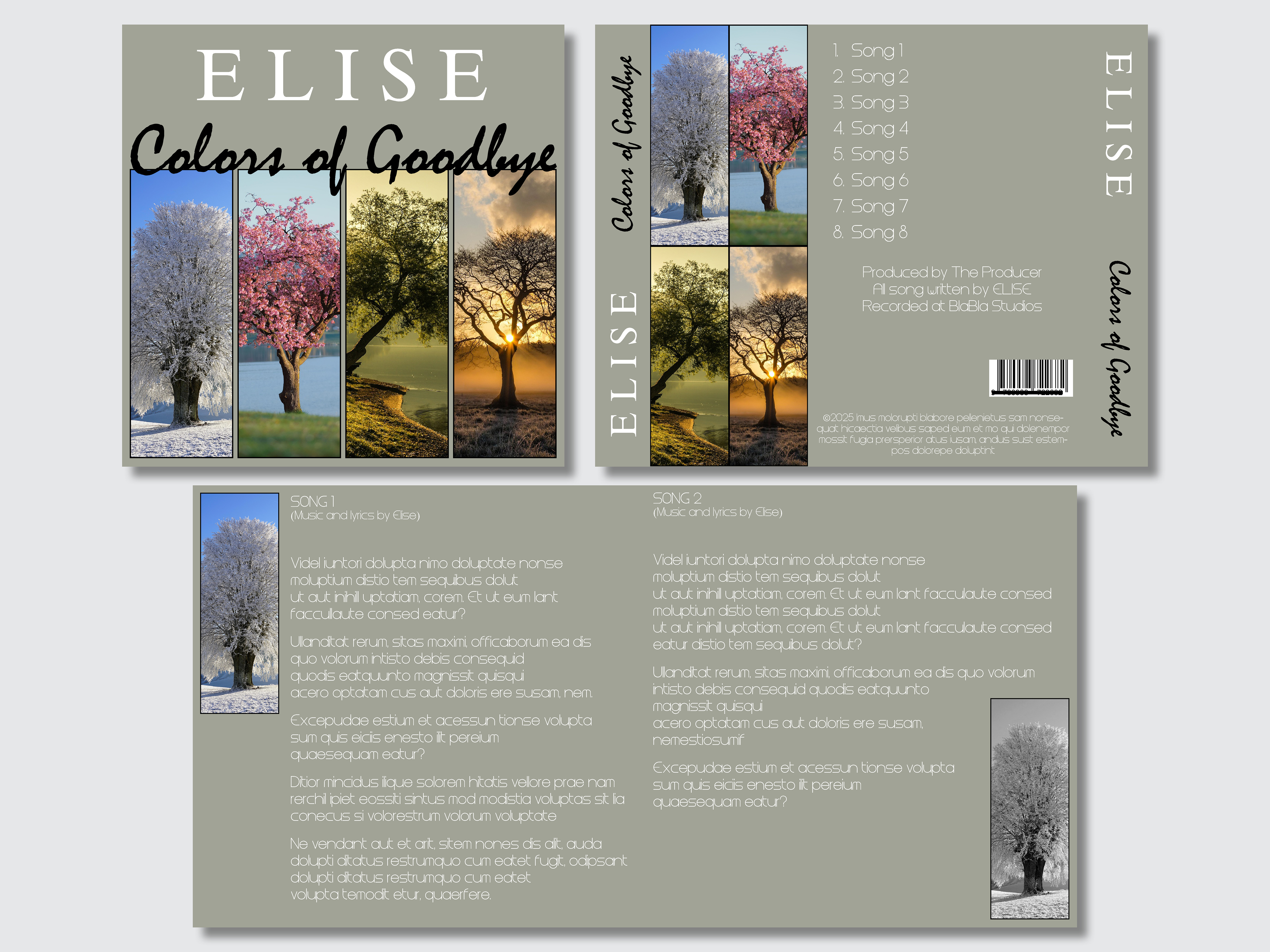 CD Cover Design by QWERTY graphics for White Space Inc. | Design #36251740