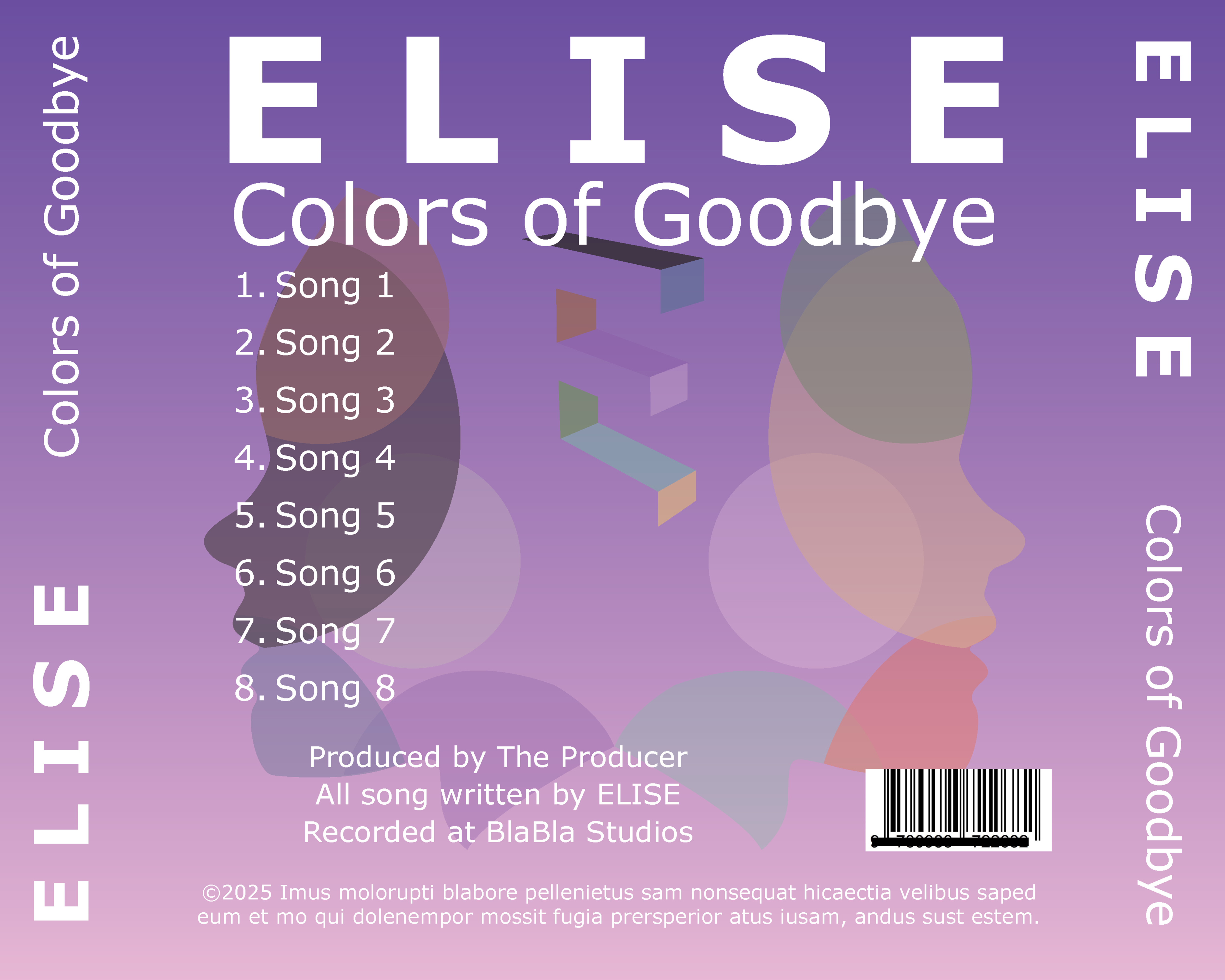 CD Cover Design by QWERTY graphics for White Space Inc. | Design #36256166
