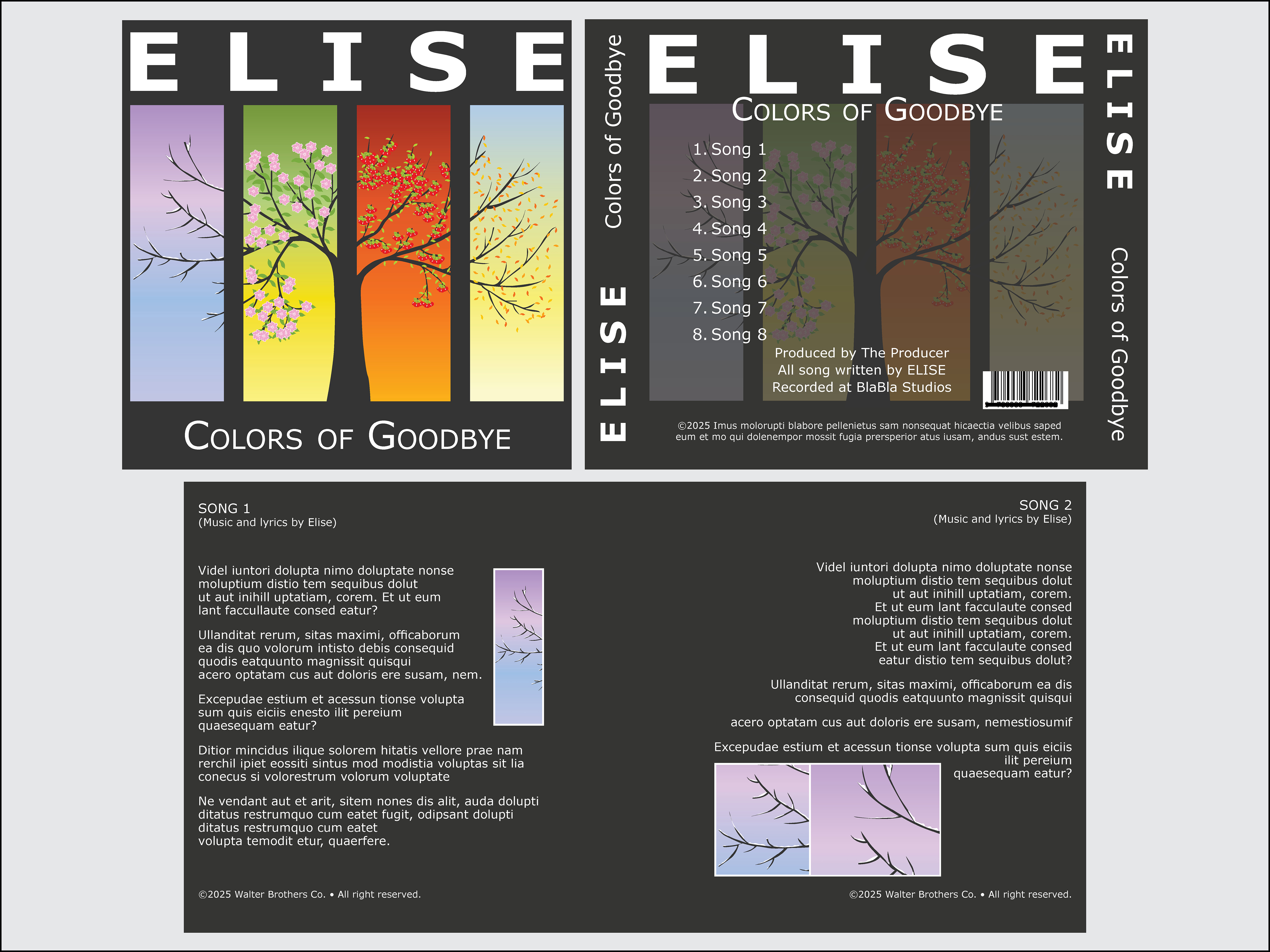 CD Cover Design by QWERTY graphics for White Space Inc. | Design #36257662