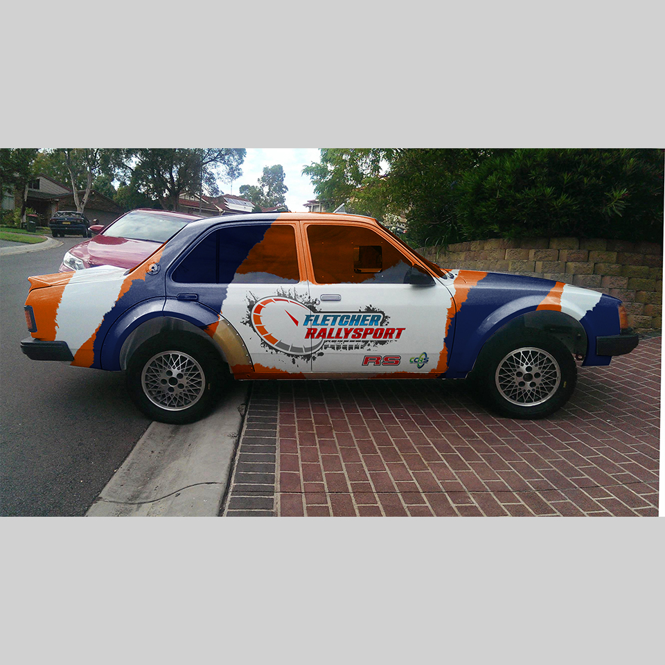 Car Wrap Design by YourLogoMaster for Fletcher Rallysport Pty Ltd | Design #36242626