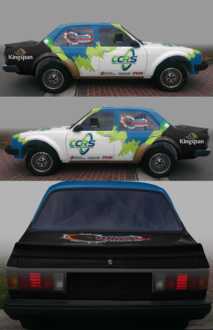 Diseño de Rotulación de Vehículo por AZ_Studio para Fletcher Rallysport Pty Ltd | Diseño: #36251976
