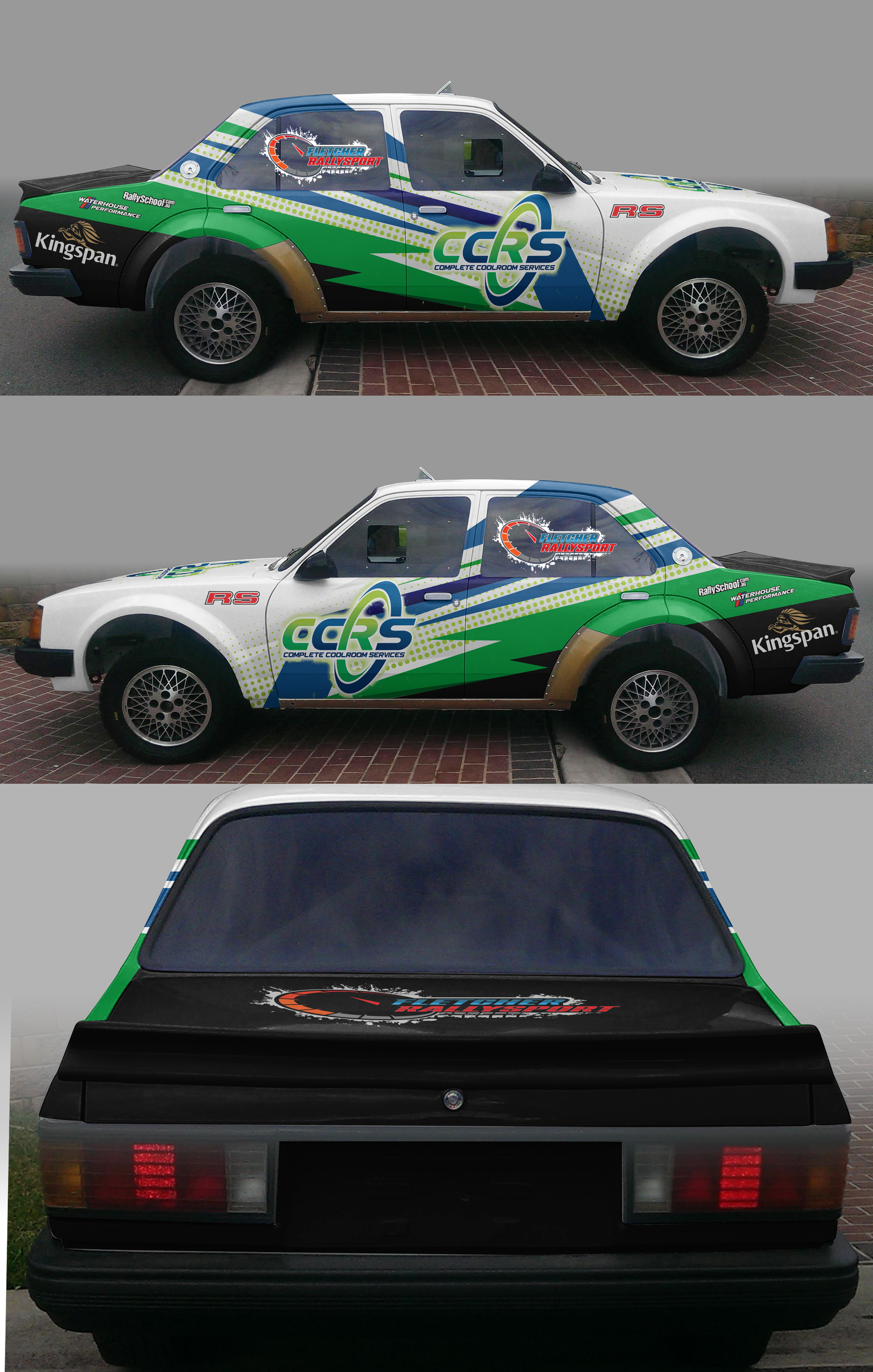 Design de Covering de Véhicule par AZ_Studio pour Fletcher Rallysport Pty Ltd | Design #36256869