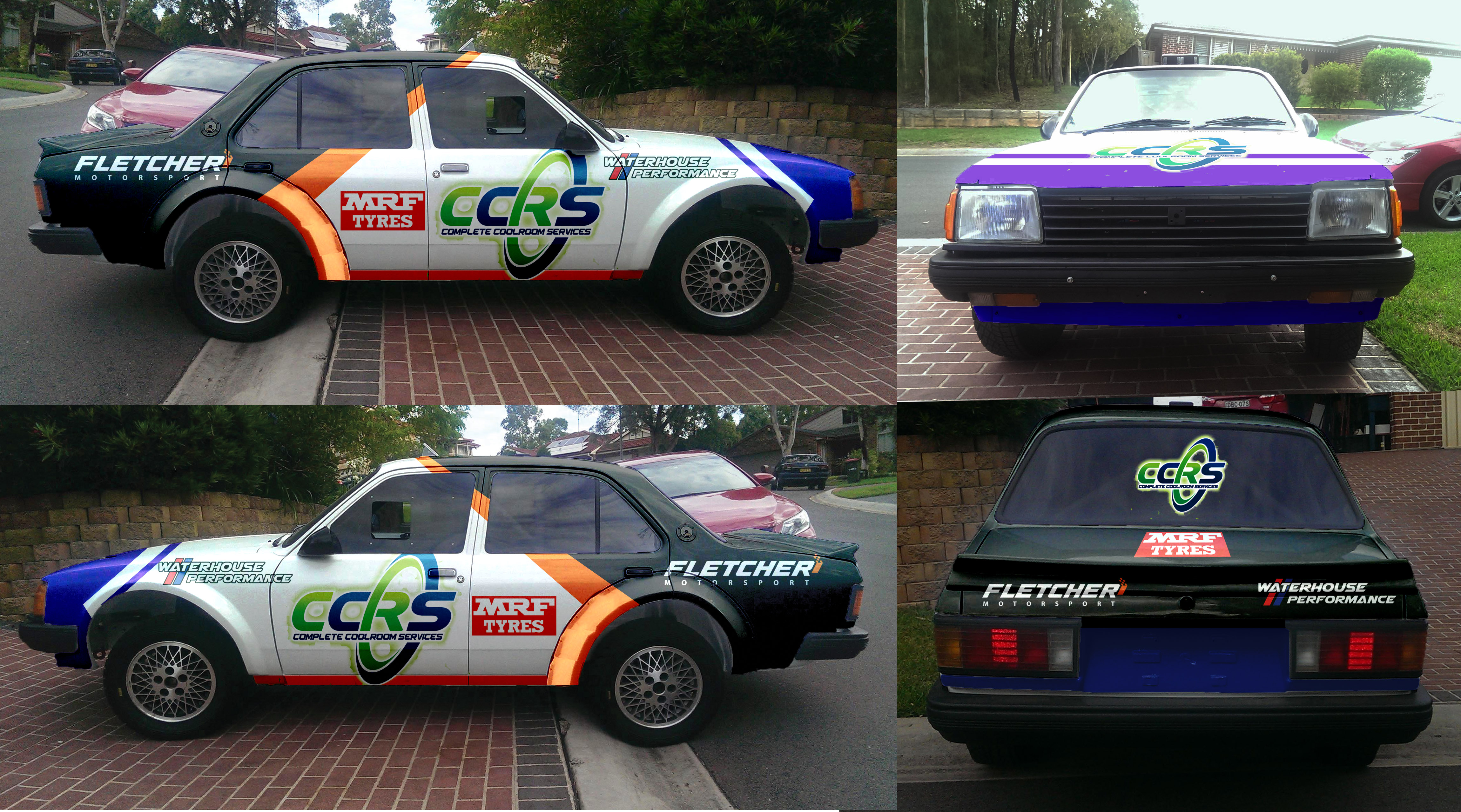 Car Wrap-Design von tamtama für Fletcher Rallysport Pty Ltd | Design #36237842