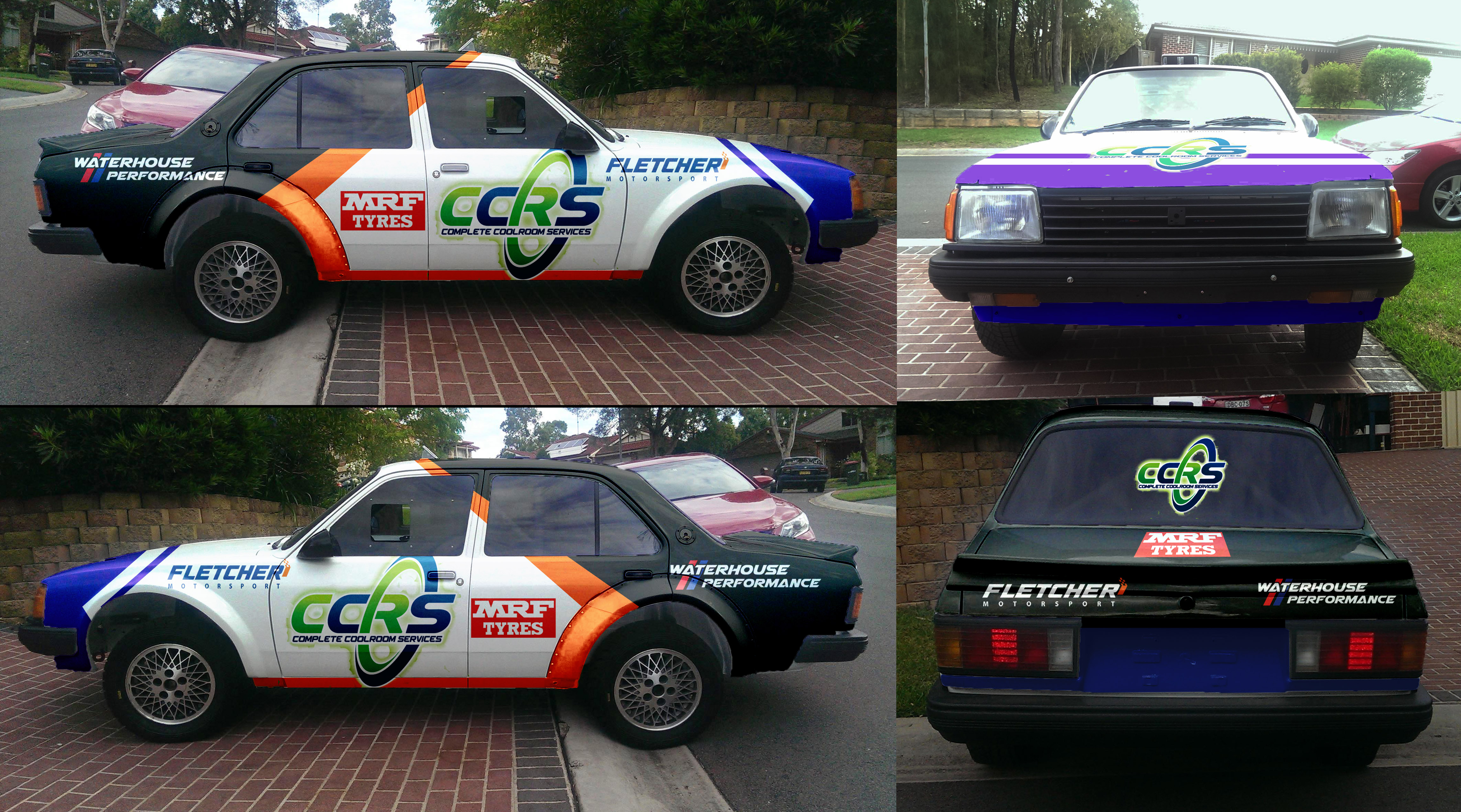 Car Wrap Design by tamtama for Fletcher Rallysport Pty Ltd | Design #36237951