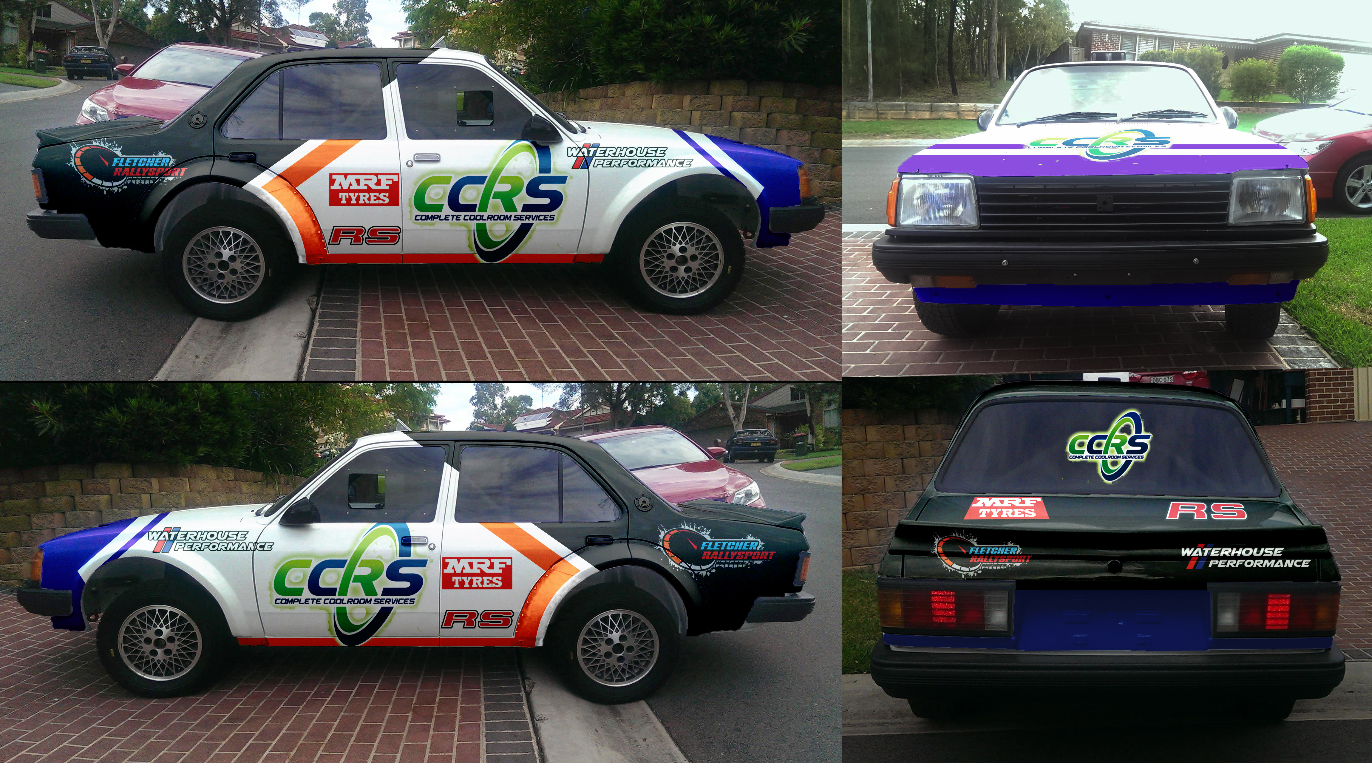 Car Wrap Design by tamtama for Fletcher Rallysport Pty Ltd | Design #36238232