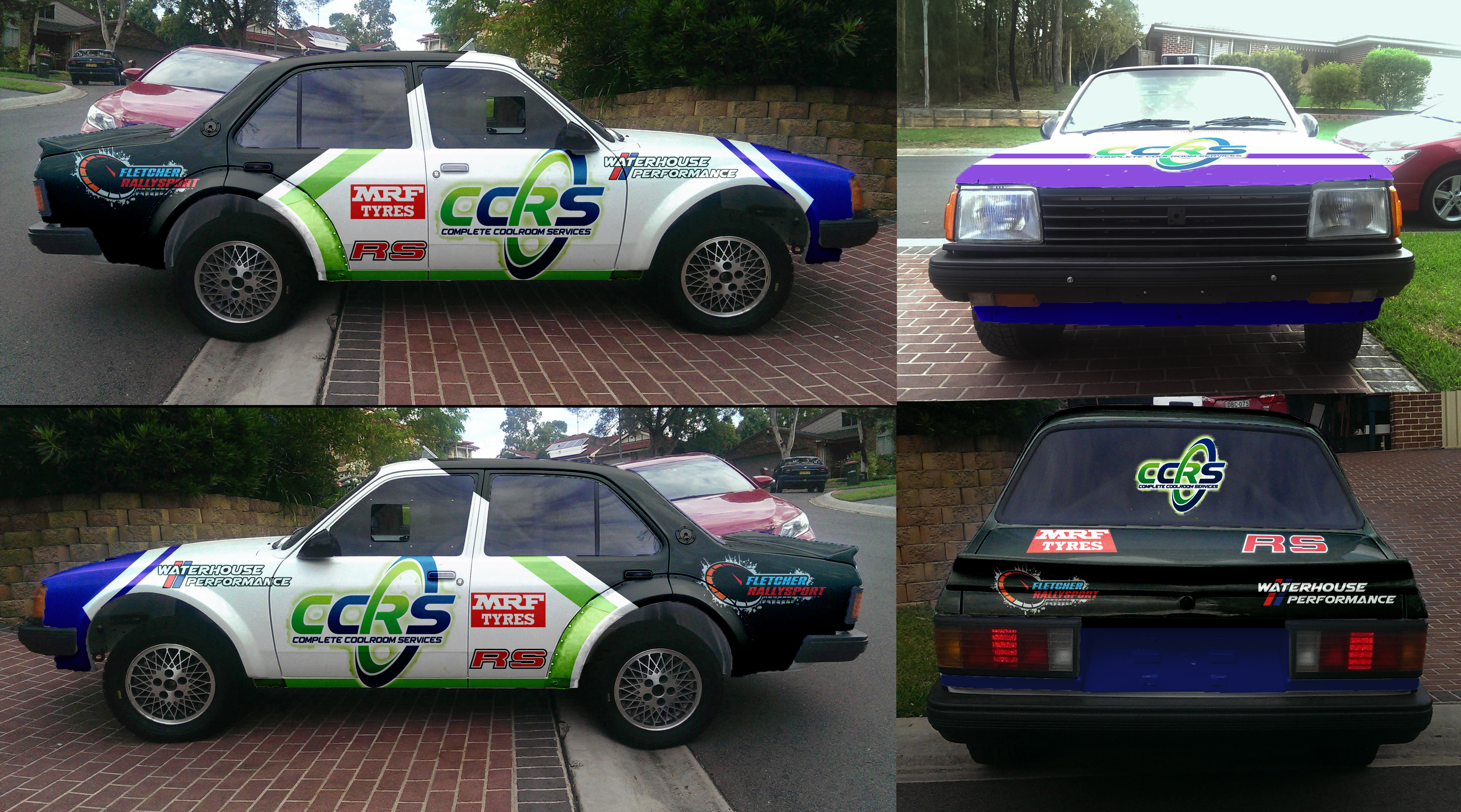 Car Wrap Design by tamtama for Fletcher Rallysport Pty Ltd | Design #36238268