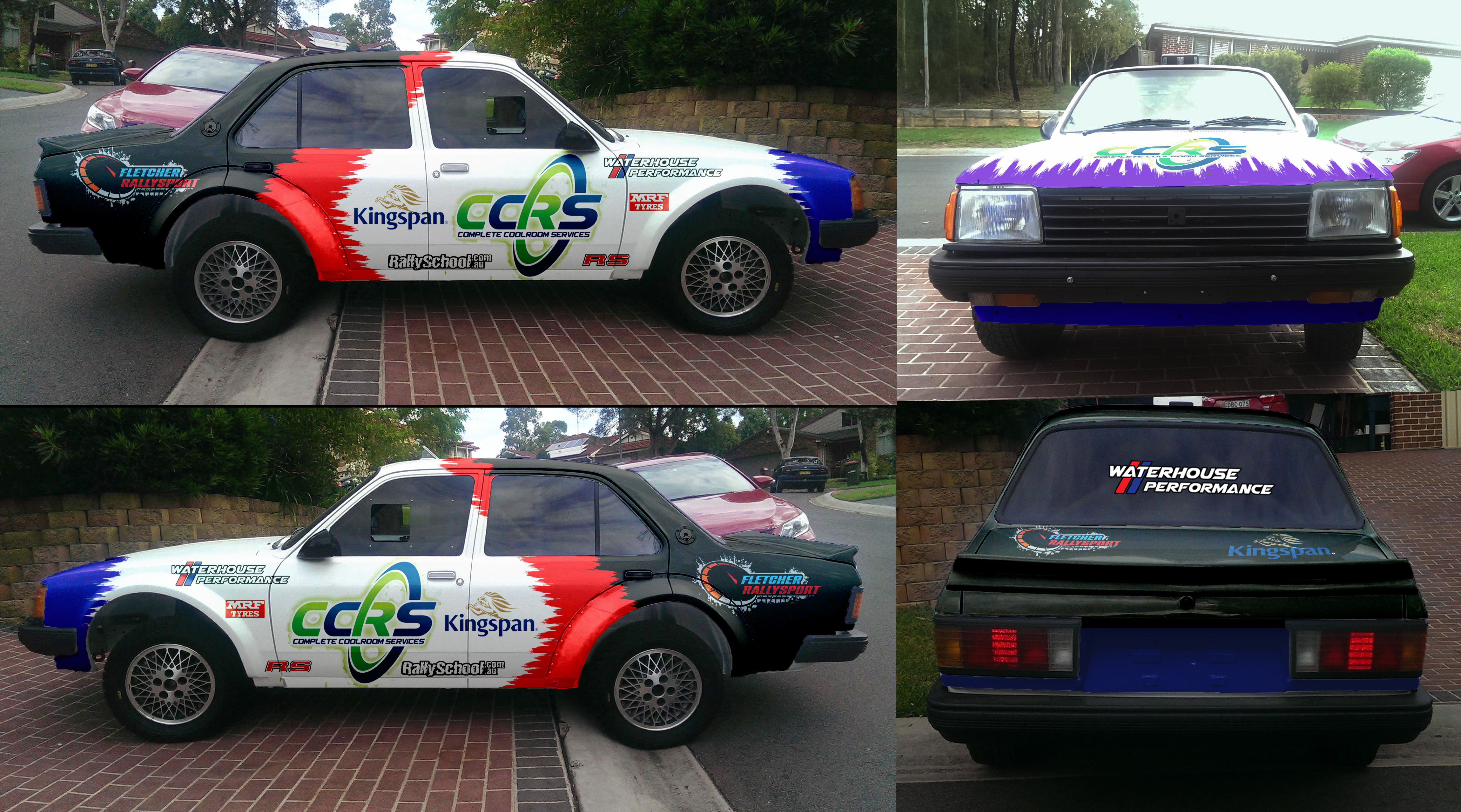 Diseño de Rotulación de Vehículo por tamtama para Fletcher Rallysport Pty Ltd | Diseño #36245966