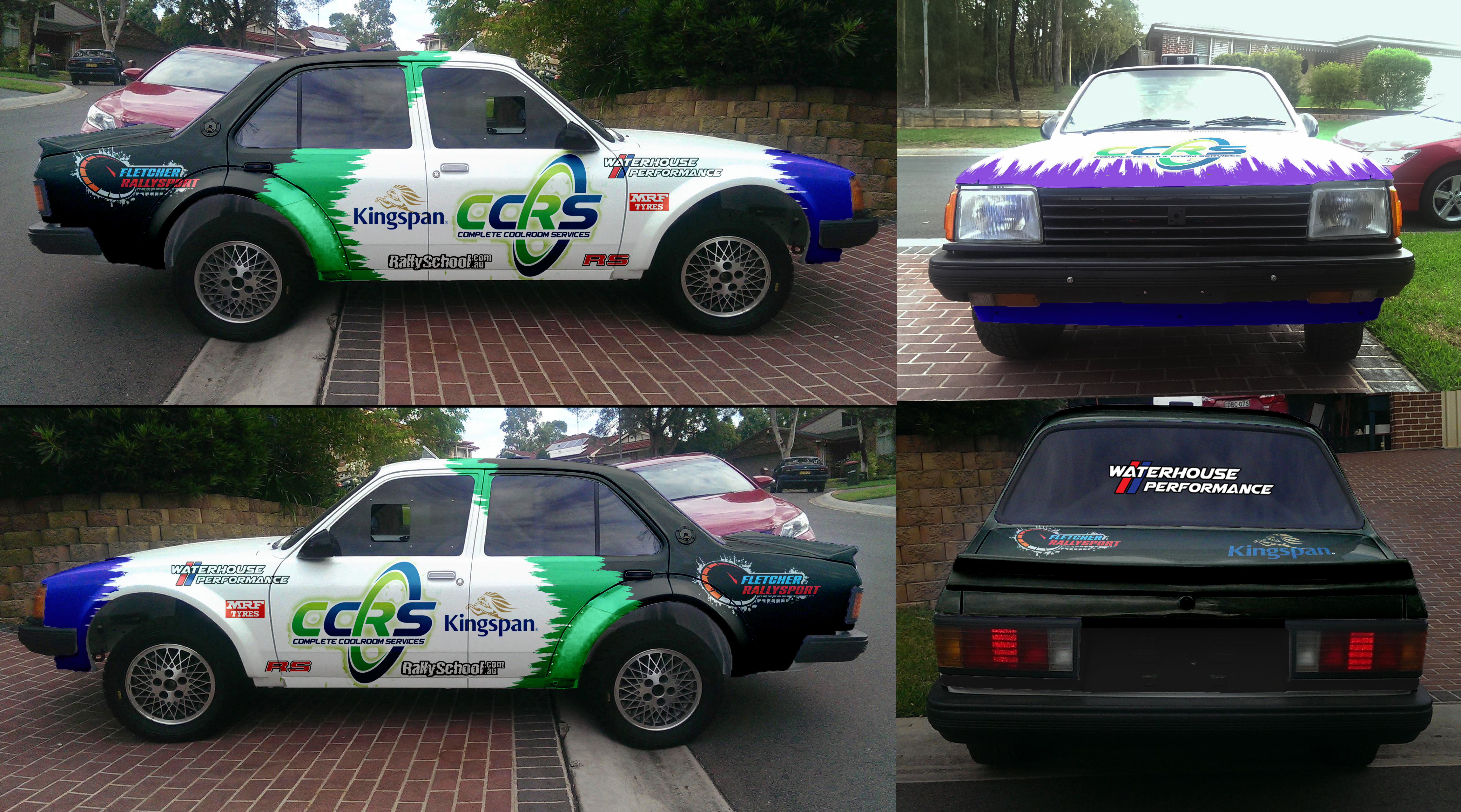 Design de Covering de Véhicule par tamtama pour Fletcher Rallysport Pty Ltd | Design #36245982