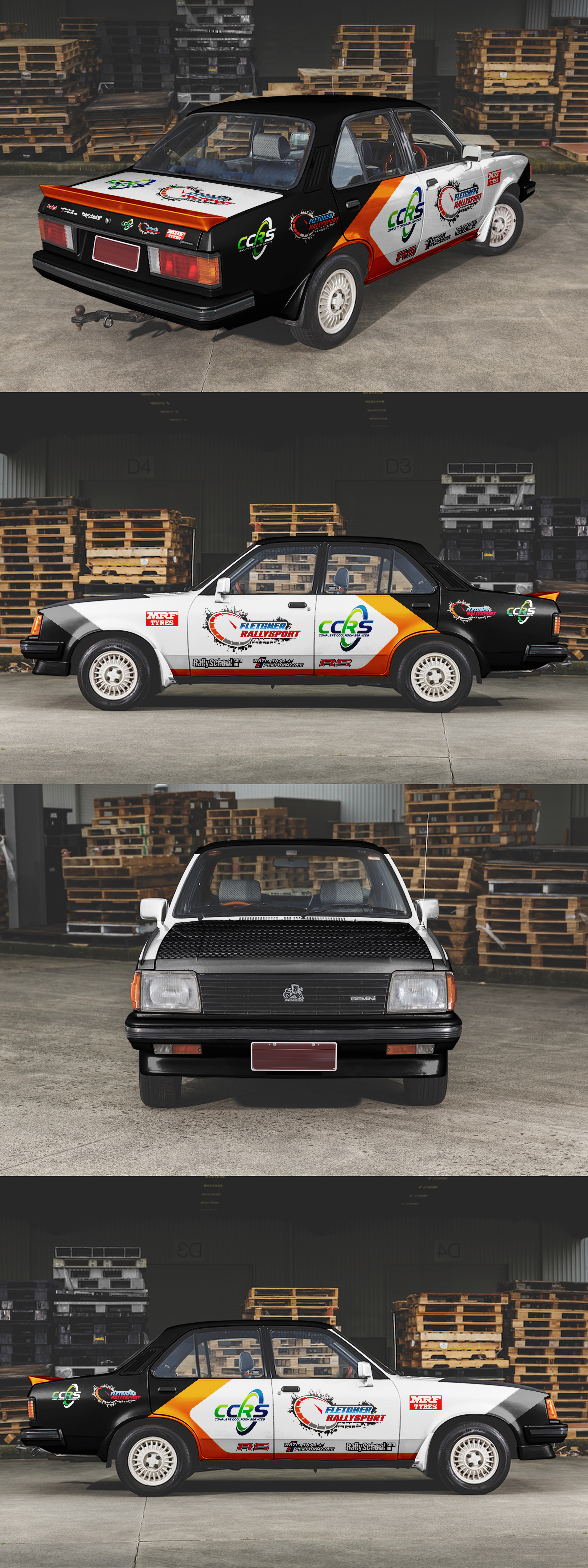 Design de Covering de Véhicule par ANGGI MAULANA PRAKOSO pour Fletcher Rallysport Pty Ltd | Design #36234909