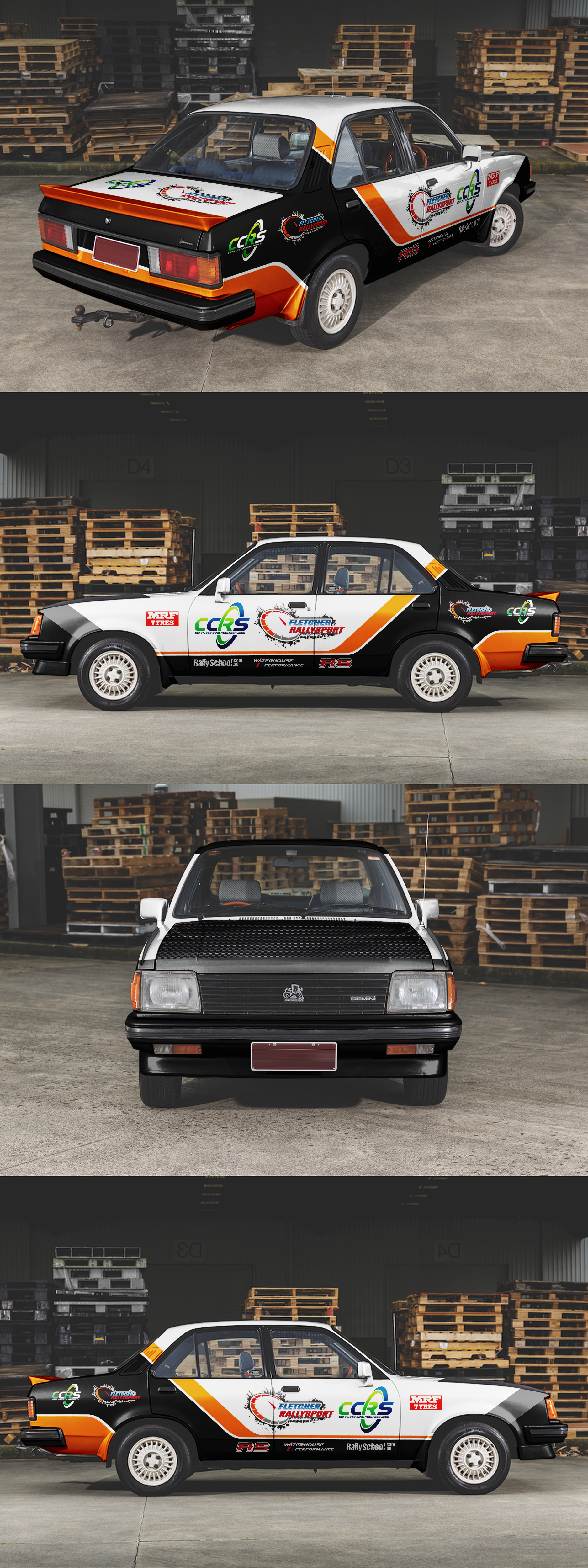 Design de Covering de Véhicule par ANGGI MAULANA PRAKOSO pour Fletcher Rallysport Pty Ltd | Design #36234923