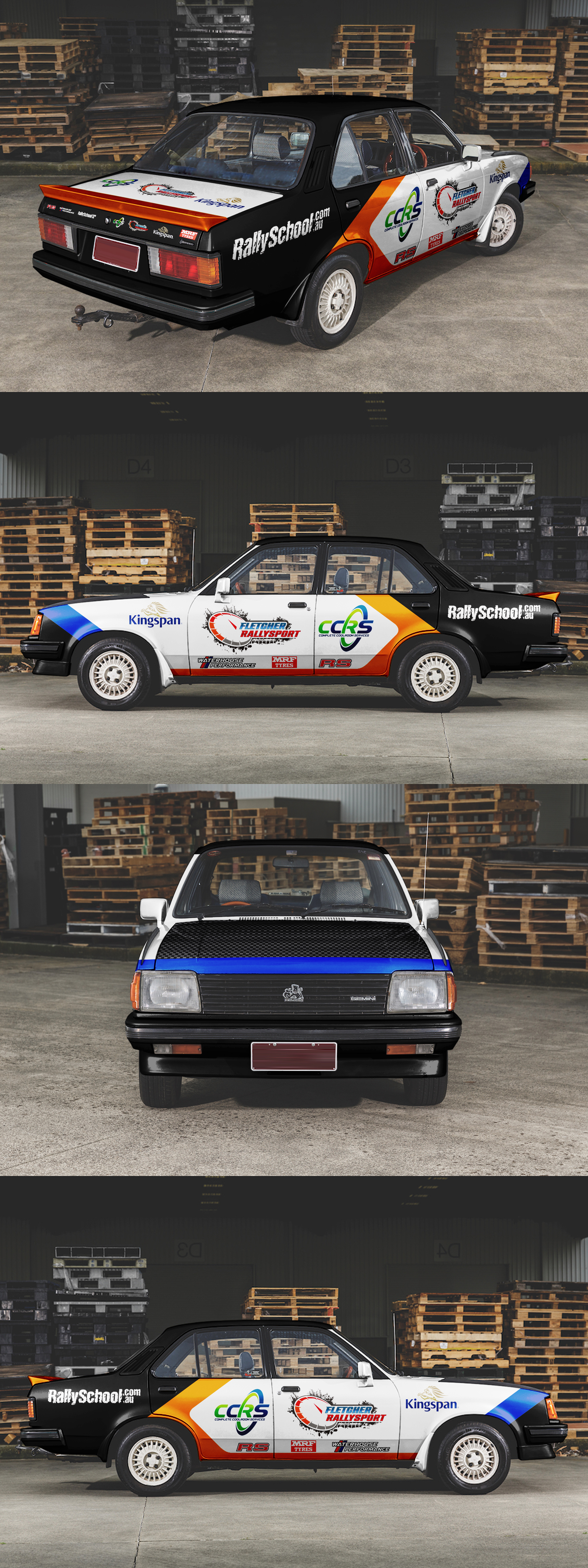 Design de Covering de Véhicule par ANGGI MAULANA PRAKOSO pour Fletcher Rallysport Pty Ltd | Design #36240477
