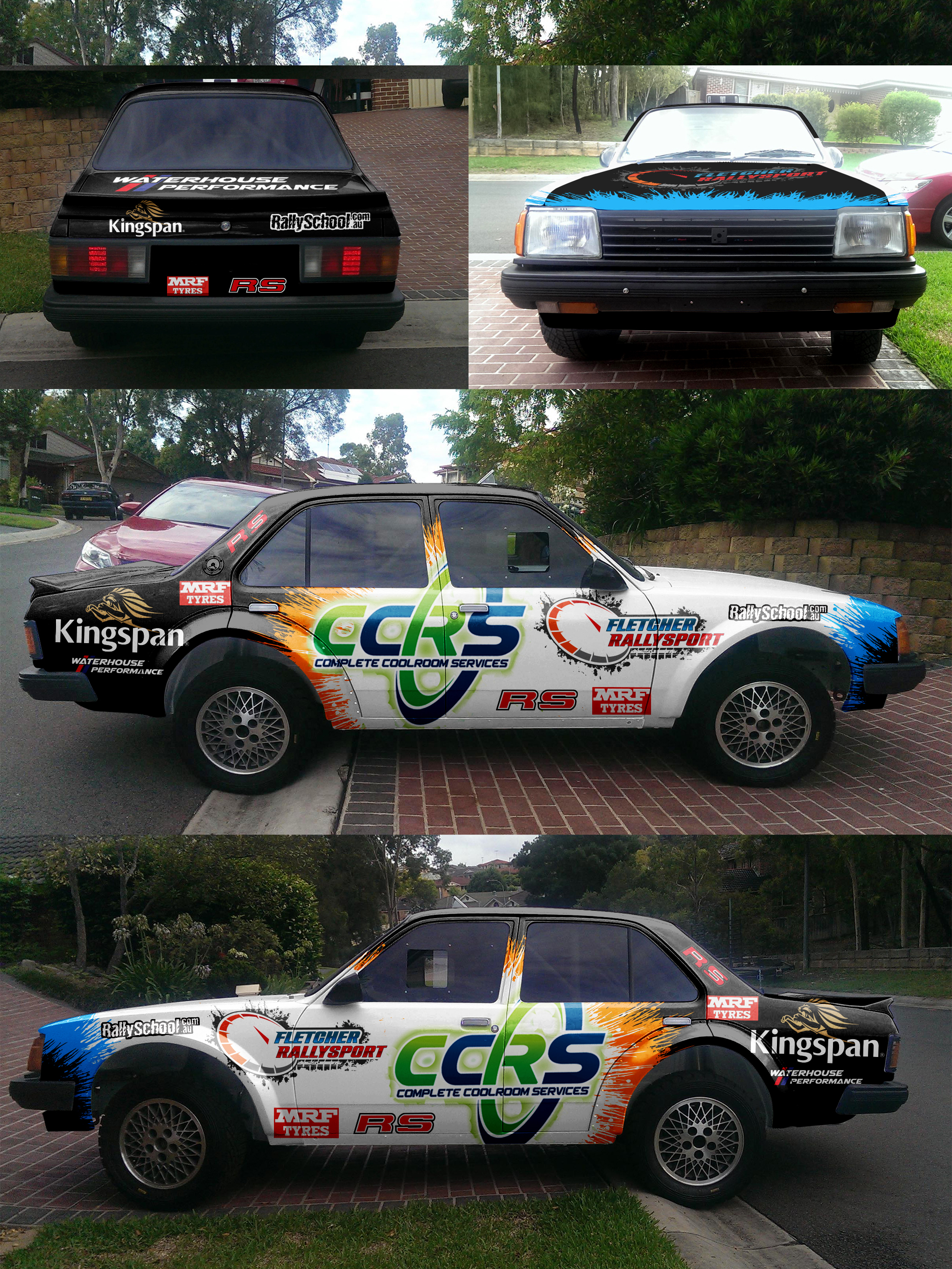 Diseño de Rotulación de Vehículo por peky para Fletcher Rallysport Pty Ltd | Diseño: #36255462