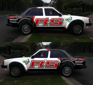 Car Wrap Design by LAXMI DESIGNHUB for Fletcher Rallysport Pty Ltd | Design #36233711