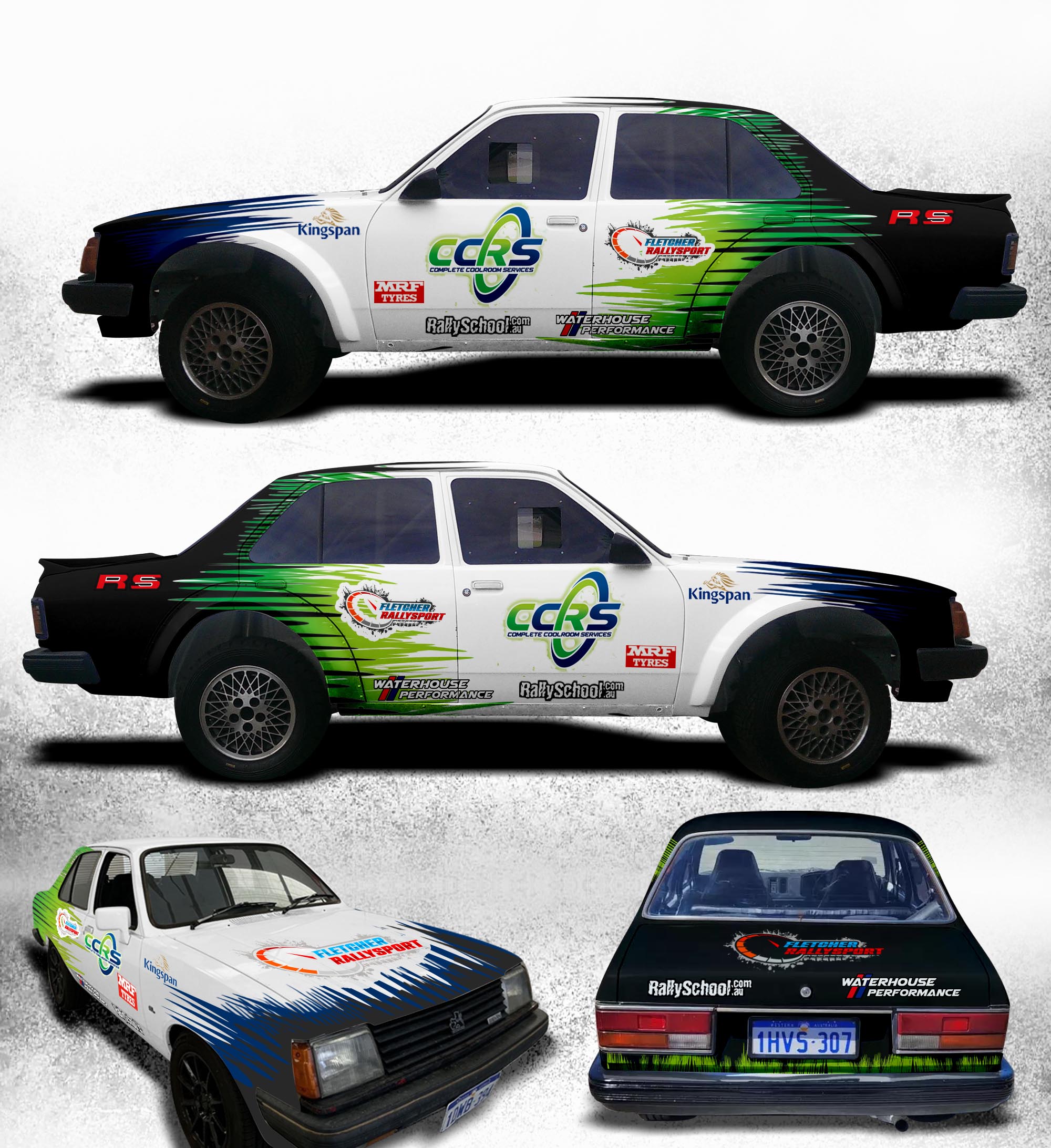 Car Wrap Design by websmartusa for Fletcher Rallysport Pty Ltd | Design #36241351