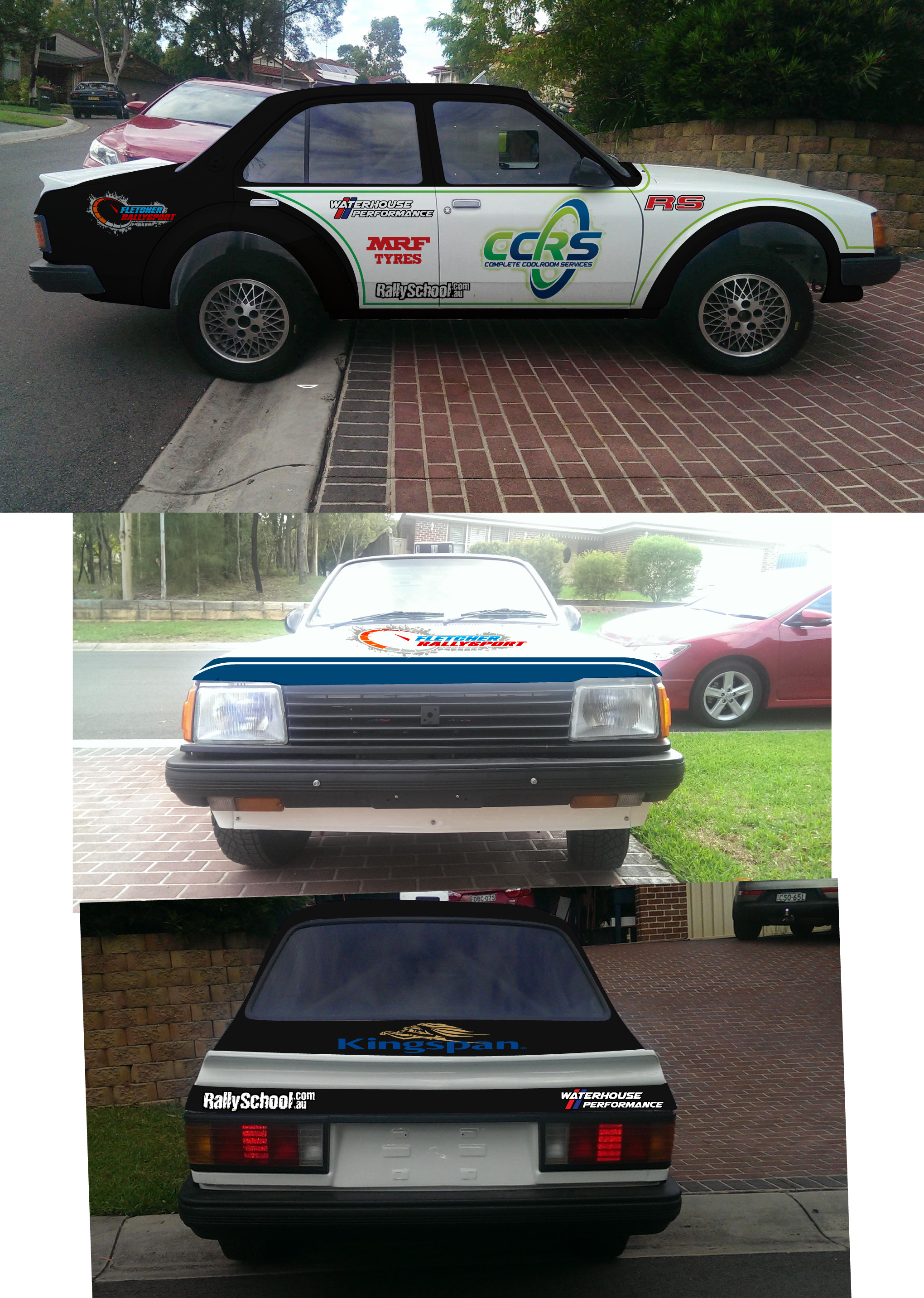 Design de Covering de Véhicule par Wrapcia pour Fletcher Rallysport Pty Ltd | Design #36256182