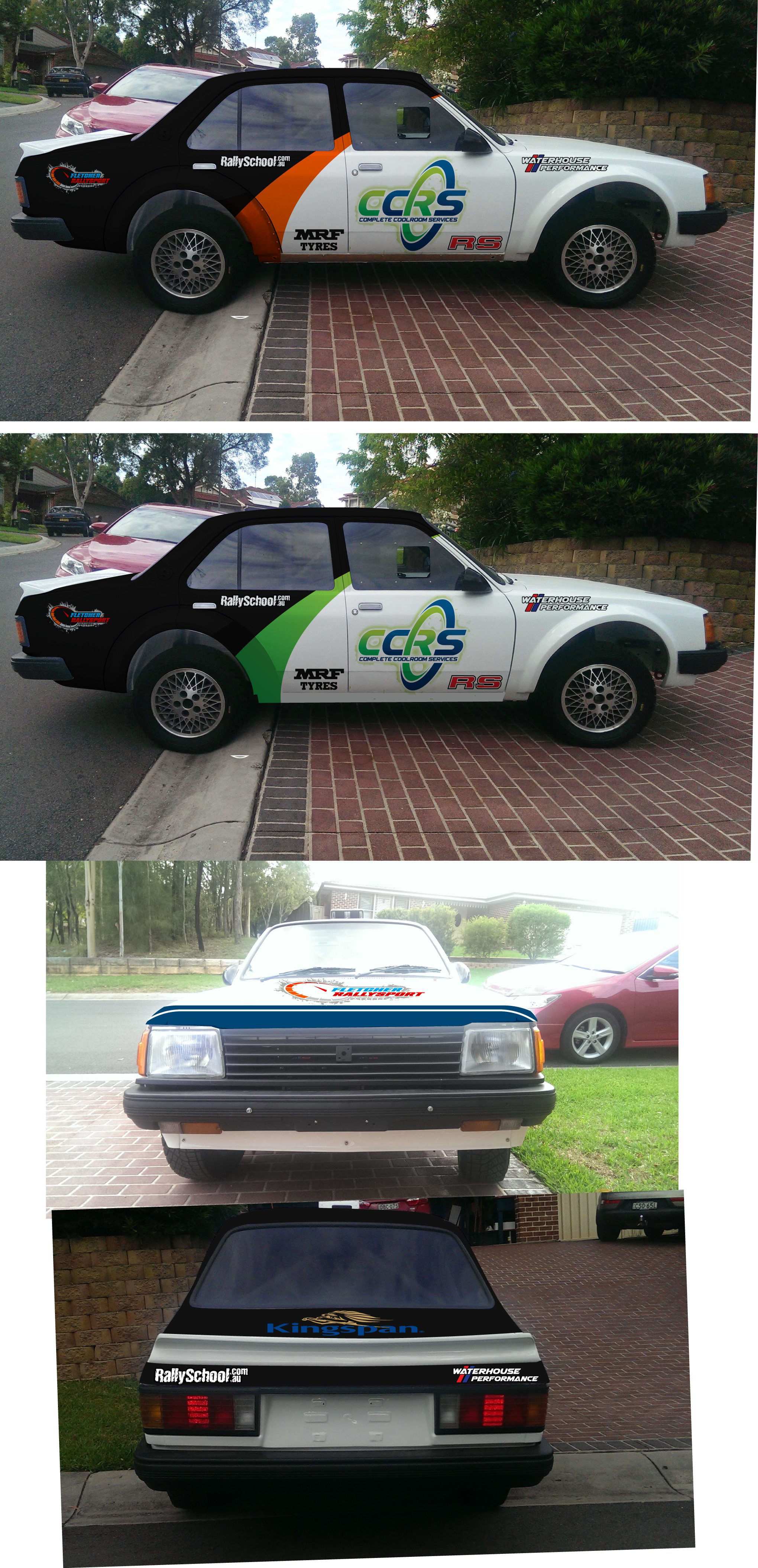 Design de Covering de Véhicule par Wrapcia pour Fletcher Rallysport Pty Ltd | Design #36256183