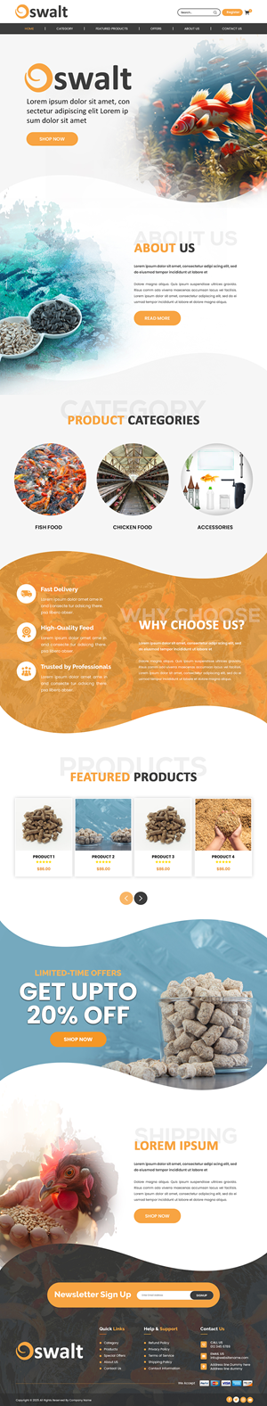 Web Design by Creations Box 2015 for OCS International | Design: #36278832