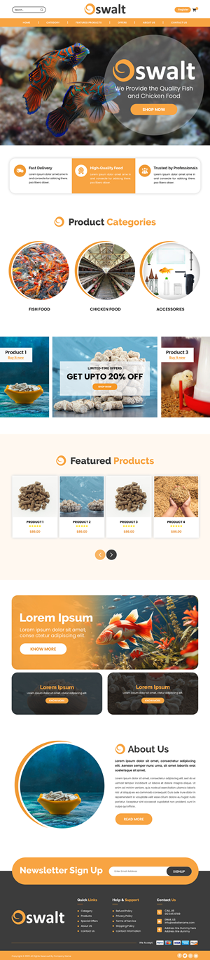 Web Design by Creations Box 2015 for OCS International | Design: #36278840