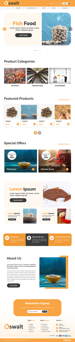 Web Design by Creations Box 2015 for OCS International | Design: #36278841