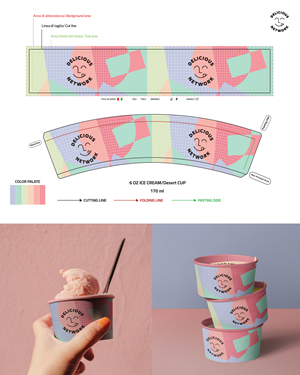 Design Emballage par Jibon Chowdhury pour Delicious Network AG | Design : #36266862