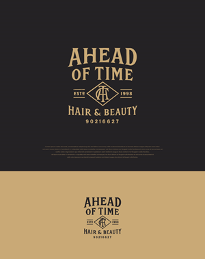 Design de Logo par Designzz. pour Ahead Of Time Hair and Beauty | Design : #36238450