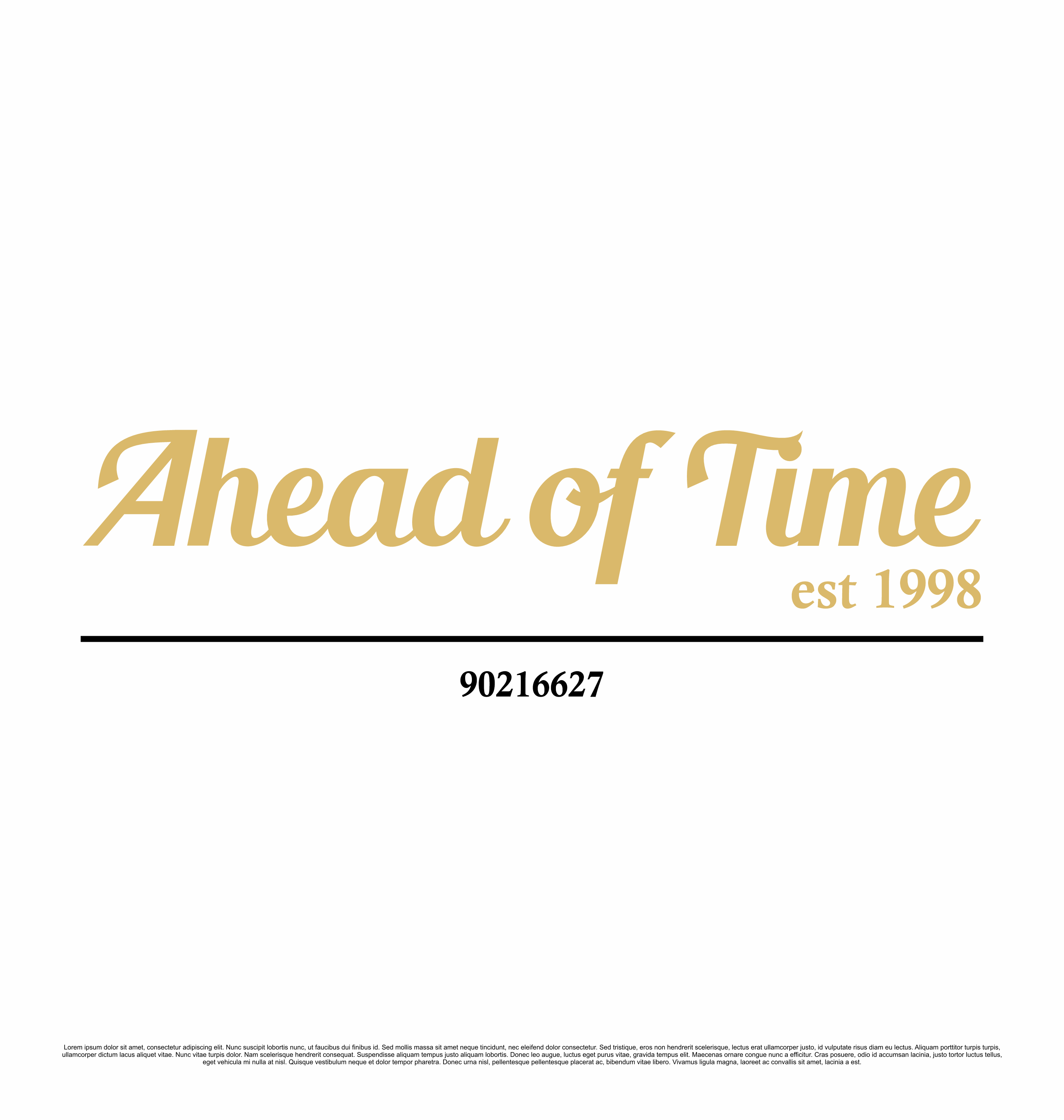 Logo Design by saesean for Ahead Of Time Hair and Beauty | Design #36239858