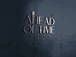 Logo Design by Robi-The Child for Ahead Of Time Hair and Beauty | Design: #36247650
