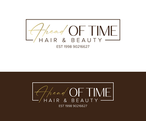 Logo Design by RaKu 2 for Ahead Of Time Hair and Beauty | Design: #36274136