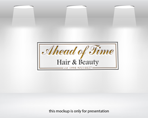 Logo Design by vmeskat for Ahead Of Time Hair and Beauty | Design: #36246049