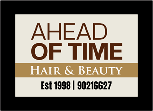 Logo Design by Mozez32 for Ahead Of Time Hair and Beauty | Design: #36275545