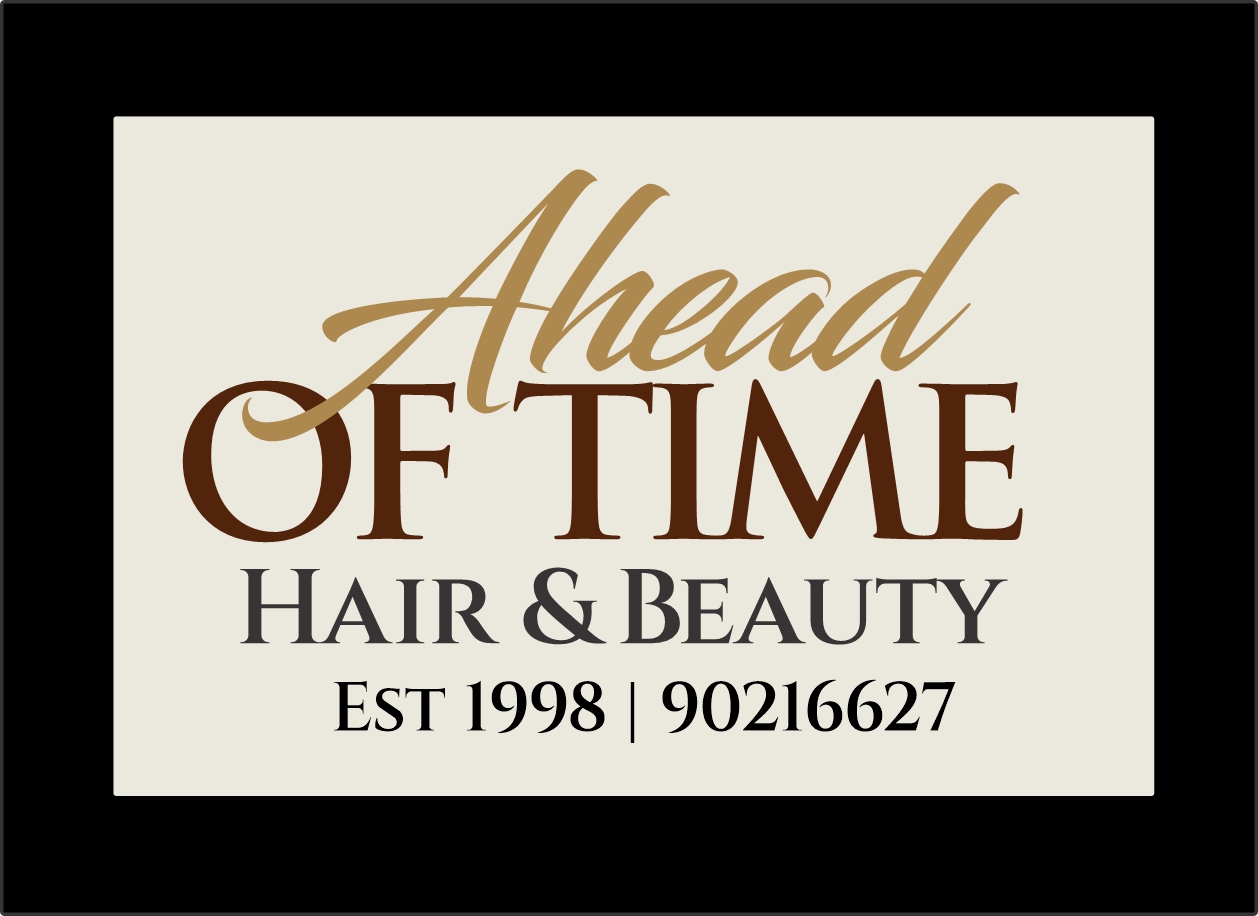 Logo Design by Mozez32 for Ahead Of Time Hair and Beauty | Design #36275807