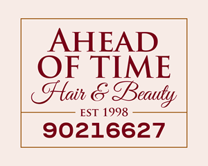 Logo Design by Mozez32 for Ahead Of Time Hair and Beauty | Design: #36278377