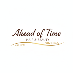 Logo Design by COR for Ahead Of Time Hair and Beauty | Design: #36266744