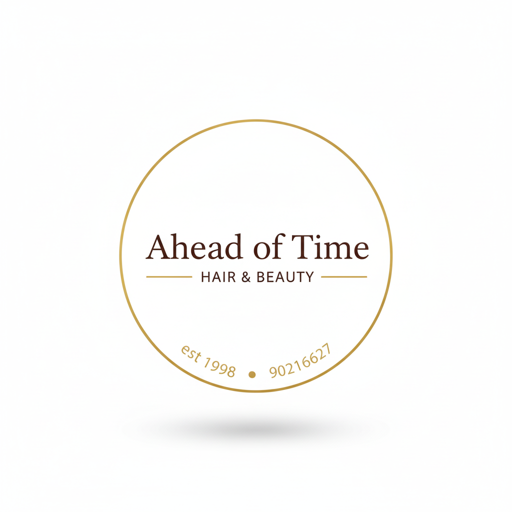 Design de Logo par COR pour Ahead Of Time Hair and Beauty | Design #36266800