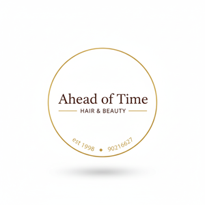 Logo Design by COR for Ahead Of Time Hair and Beauty | Design: #36266800