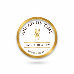Logo Design by COR for Ahead Of Time Hair and Beauty | Design: #36266801