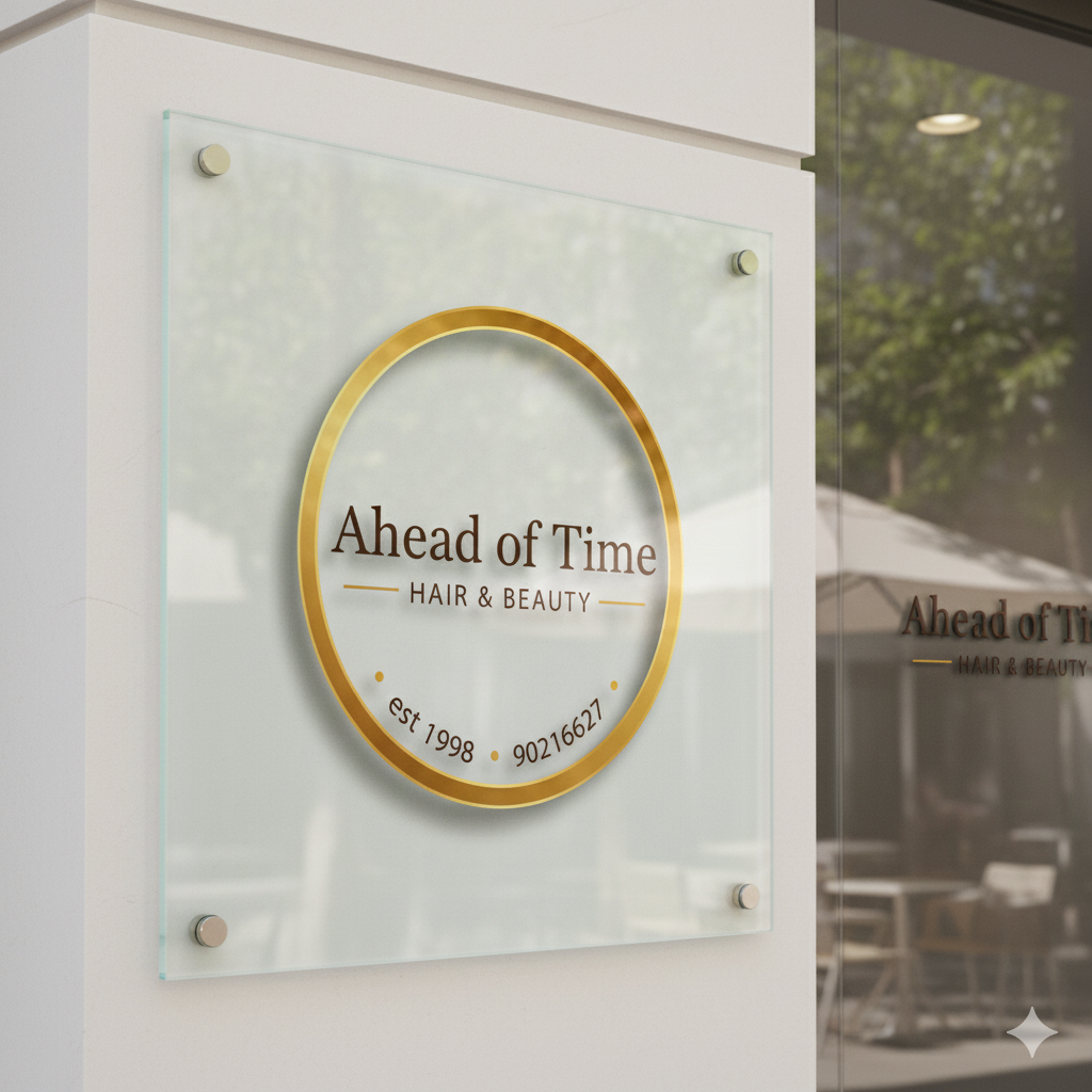 Design de Logo par COR pour Ahead Of Time Hair and Beauty | Design #36266804
