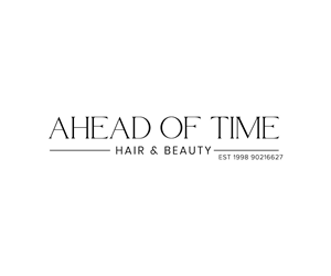 Logo Design by DesignMaker 2 for Ahead Of Time Hair and Beauty | Design: #36276311