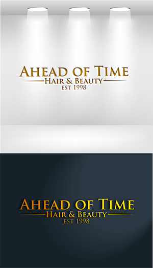 Logo Design by JANNAT AKTHER for Ahead Of Time Hair and Beauty | Design: #36275153